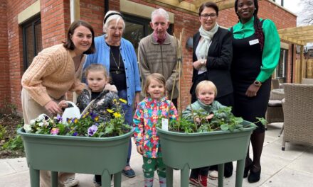 Green fingers in Lymm to celebrate Global Intergenerational Week