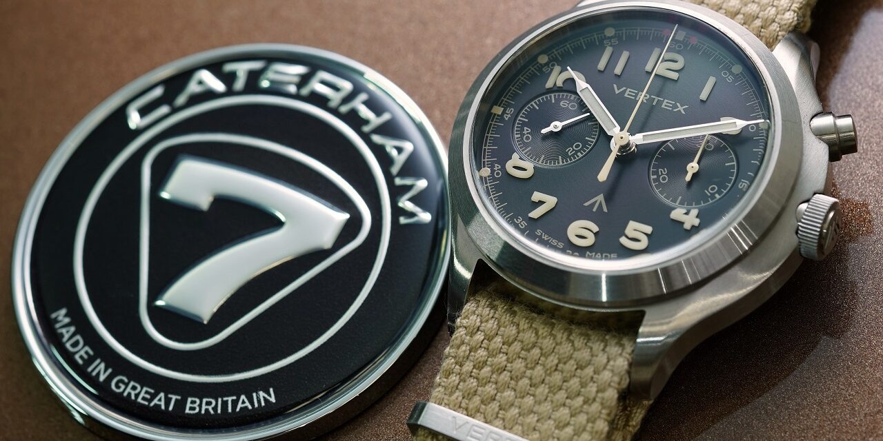 Caterham announces The Vertex Watch Company as 2023 Roadsport Championship sponsor