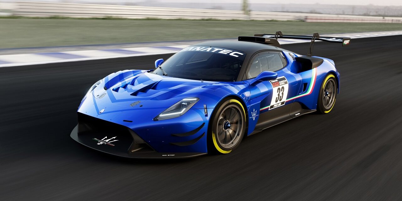 Maserati back in competition, in the GT Championship. The GT2 takes to the track for its first trial runs