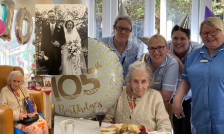 105-year-old Win shares her secret to a long life