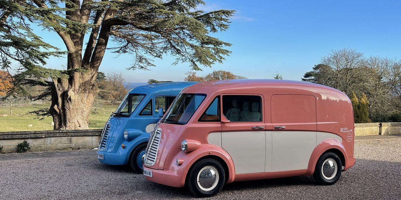 Morris Commercial secures substantial funding for innovative and Iconic all-electric JE van
