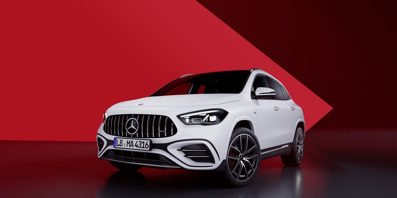 More features and improved technology for Mercedes-AMG GLA and GLB