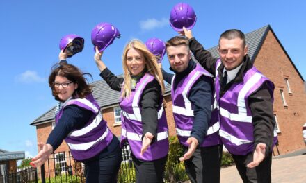 Formby homebuilders Make May Purple for Stroke Awareness Month