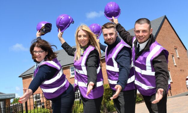 Formby homebuilders Make May Purple for Stroke Awareness Month