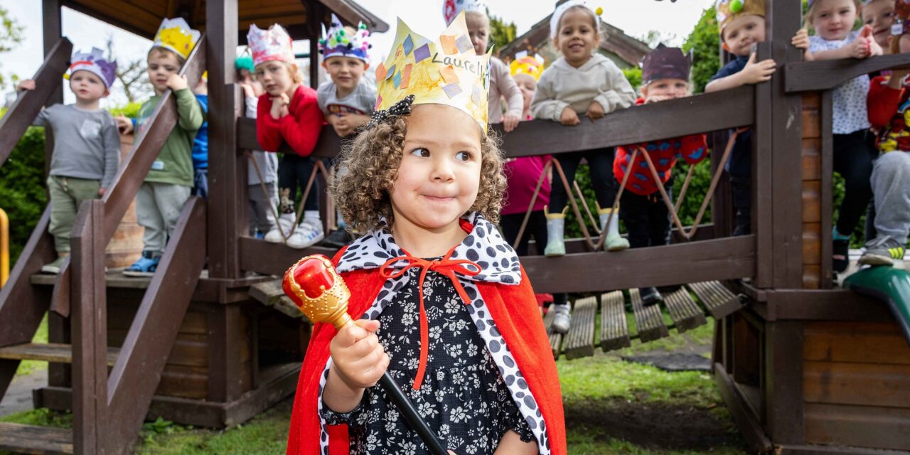 Crowning achievement: Developer teams up with Preston nursery for the King’s Coronation