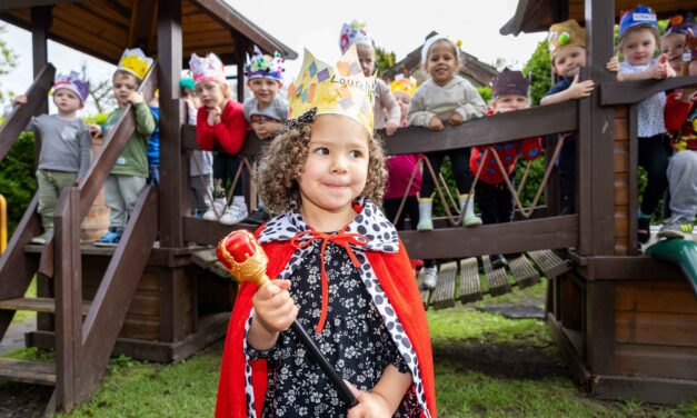 Crowning achievement: Developer teams up with Preston nursery for the King’s Coronation