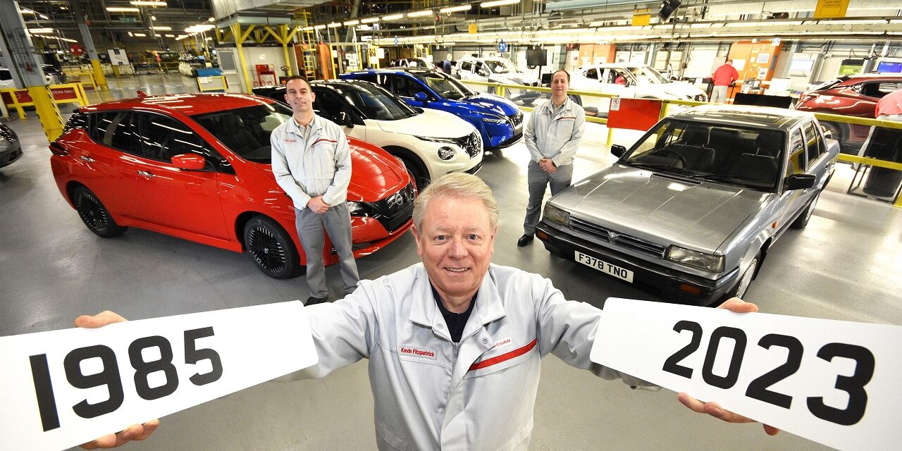 Nissan manufacturing leader Kevin Fitzpatrick retires after career spanning five decades