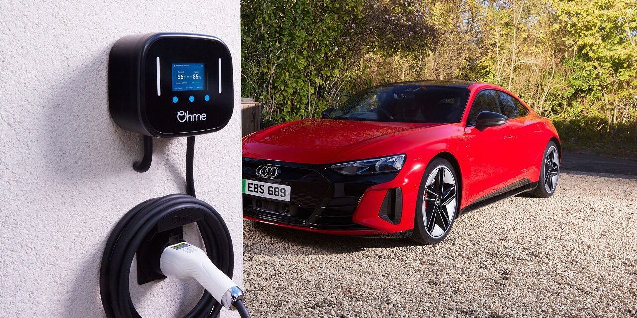 Audi chooses Ohme as a new official smart charger partner