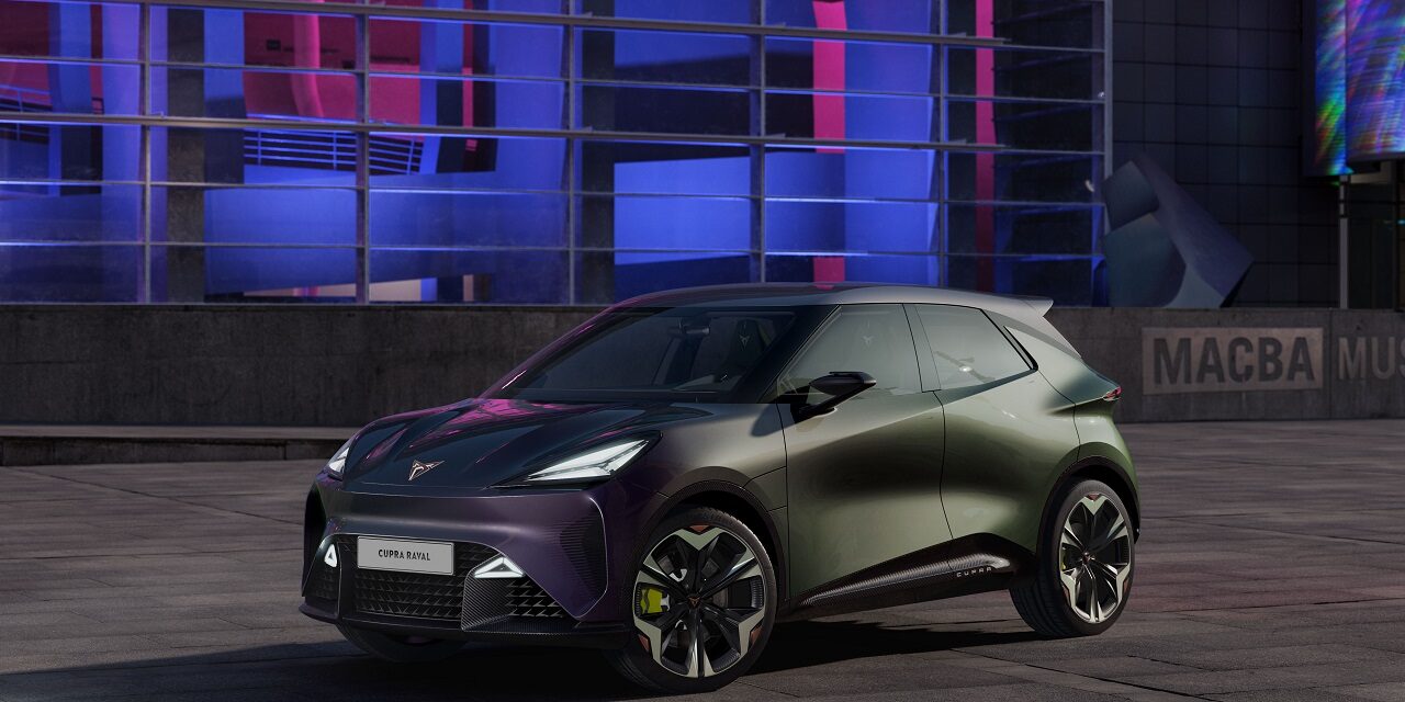 CUPRA reveals the name of its urban electric car at Automobile Barcelona: the CUPRA Raval
