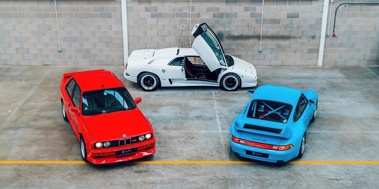 A unique collection of automotive unicorns on display with Carhuna
