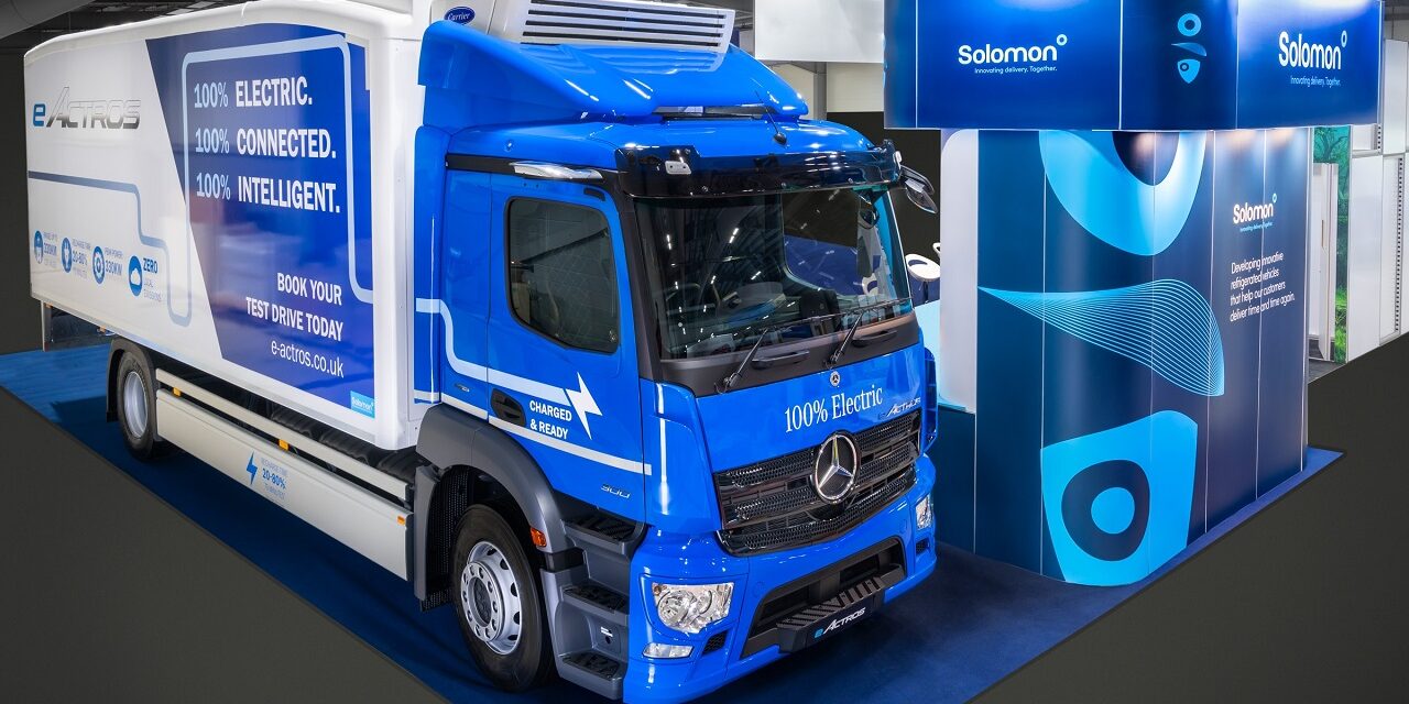Mercedes-Benz Trucks unveils refrigerated eActros electric demonstrator