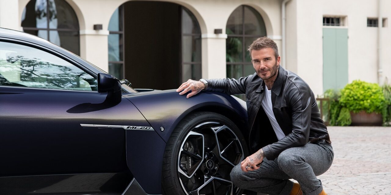 Maserati unveils its first Fuoriserie Essentials collection with David Beckham