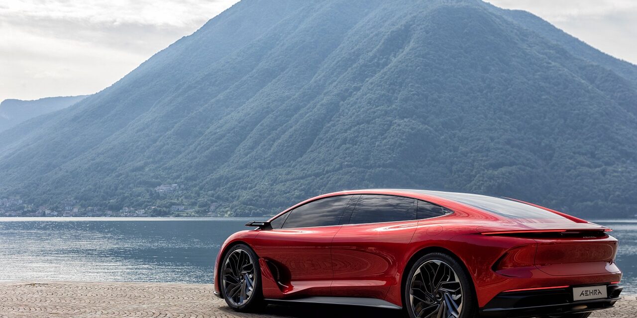 All-new AEHRAᵀᴹ Sedan brings supercar levels of design and technology to the passenger car sector