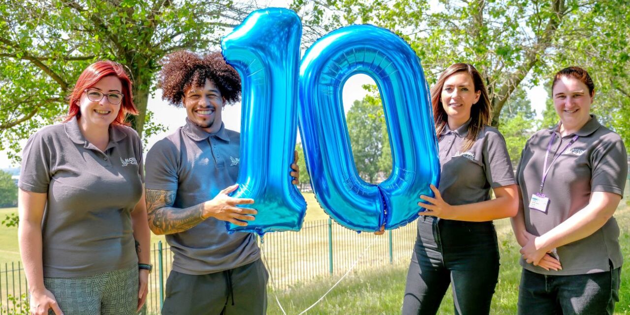 Alcedo Care Group celebrates Perfect 10 in Liverpool