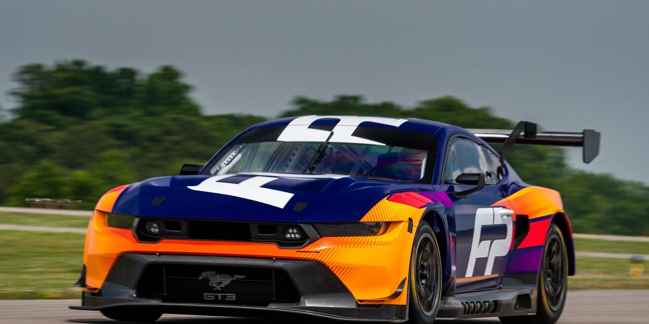 Ford formally unveils Mustang GT3 at Le Mans as classic circuit, renowned race and iconic sports car converge