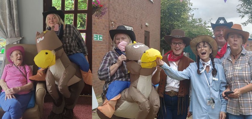 Wild West Open Day helps Runcorn care home raise loot for residents