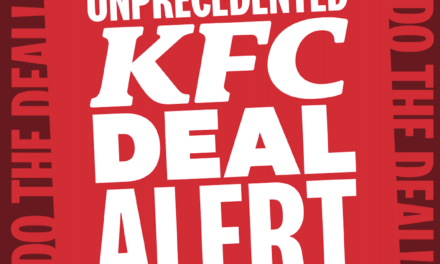 99 PROBLEMS BUT A DEAL AIN’T ONE; GET UP TO 99% OFF SELECT KFC MENU ITEMS FOR ONE DAY ONLY*