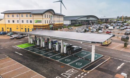 GRIDSERVE accelerates high power EV charging with UK-first battery and solar power innovation at Cornwall Services