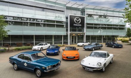 Mazda UK Heritage Fleet switches to sustainable petrol from Coryton fuels