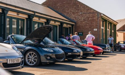 Sun shines on Scramblers’ June Assembly