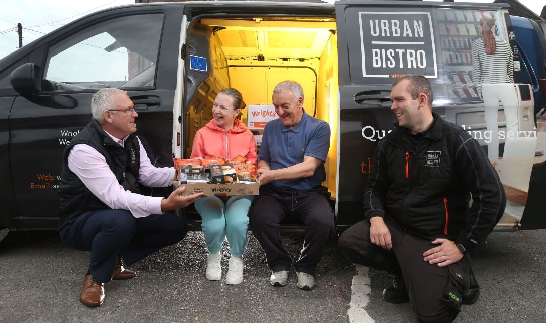Wrights vending team marks 1,000 Macari Foundation food deliveries