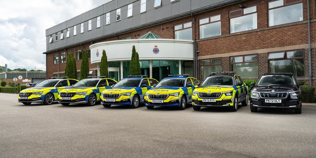 Lancashire Police strengthens its response fleet with delivery of more than 120 new Škoda cars
