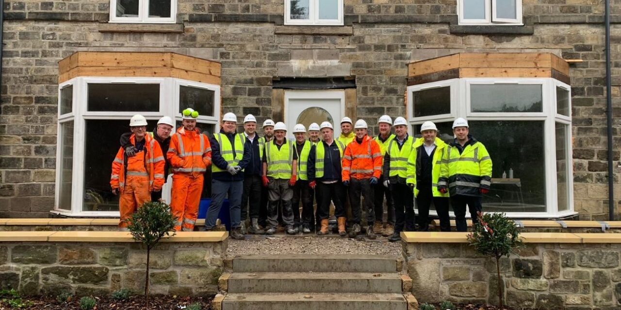 Build progressing well at Egerton Manor in Bolton
