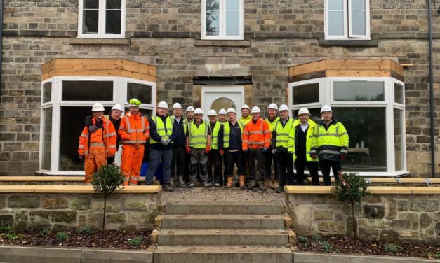 Build progressing well at Egerton Manor in Bolton