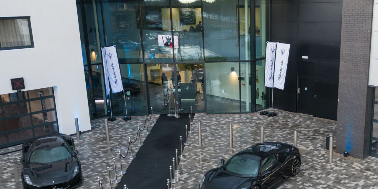 Maserati officially opens its first UK new store concept with the presence of Global Brand Ambassador, David Beckham