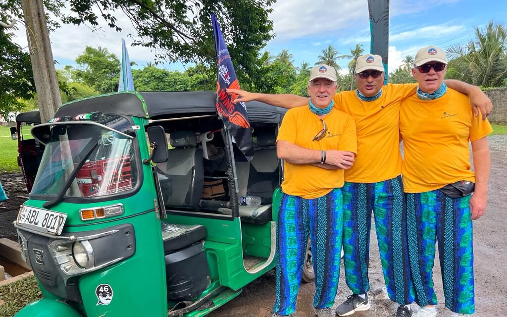 Silverpoint Team Member Traverses Sri Lanka in Tuk-Tuks for Charity