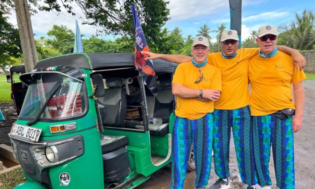 Silverpoint Team Member Traverses Sri Lanka in Tuk-Tuks for Charity