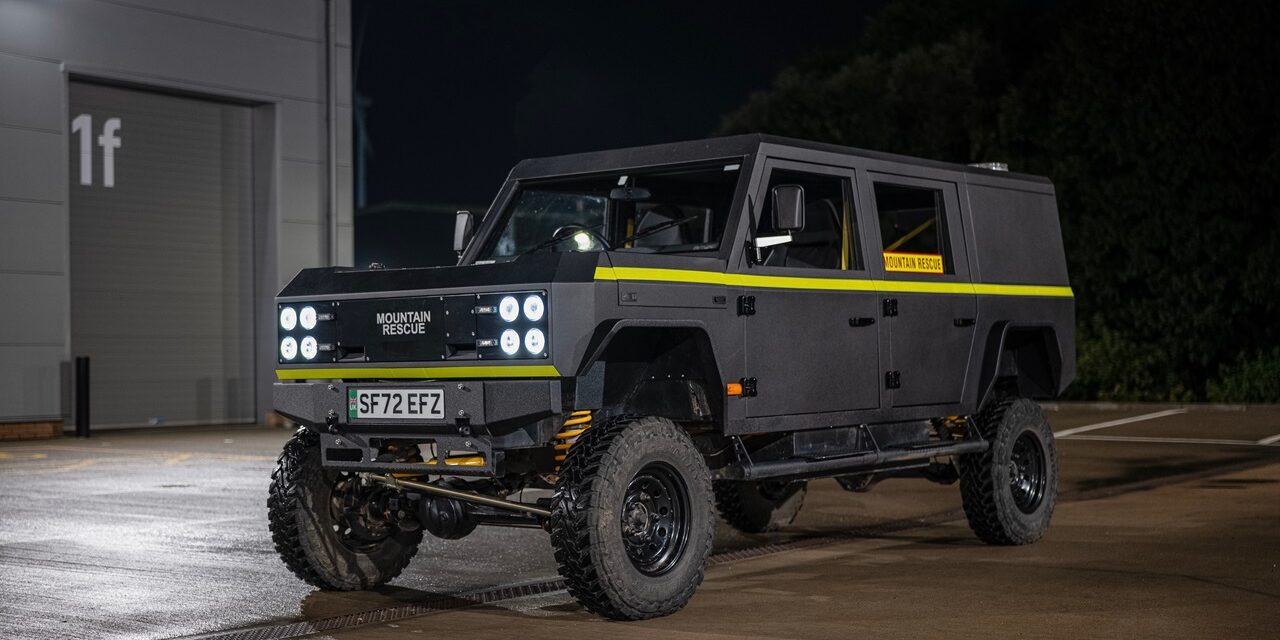Munro unveils Mountain Rescue Edition of its all-electric MK_1 Truck at the Emergency Services Show