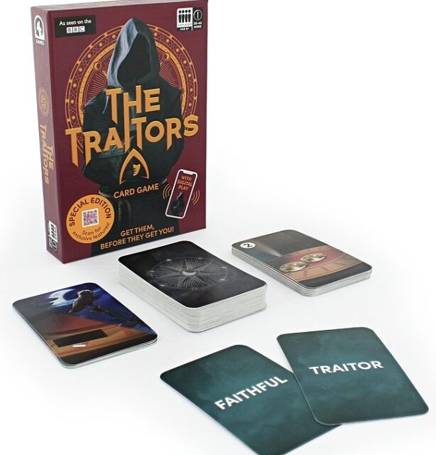 Deck The Halls With Deception – The Traitors Card Game.