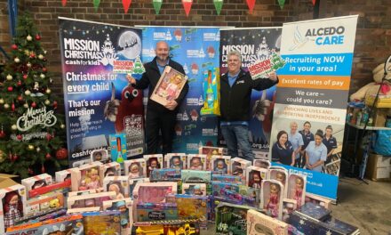 Alcedo Care delivers gifts to Mission Christmas