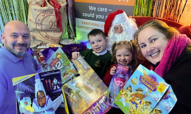 Alcedo’s Christmas Toy Appeal arrives in Liverpool