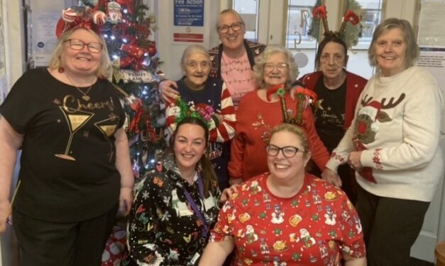 The Beatles adorn care home’s competition winning Christmas tree