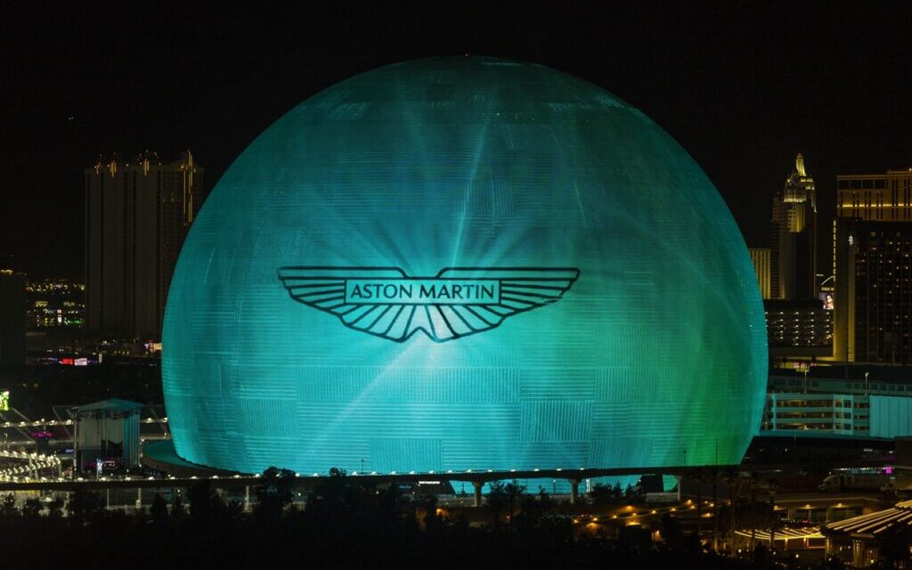 Aston Martin illuminates the FORMULA 1 HEINEKEN SILVER LAS VEGAS GRAND PRIX with largest ever F1® race weekend marketing presence