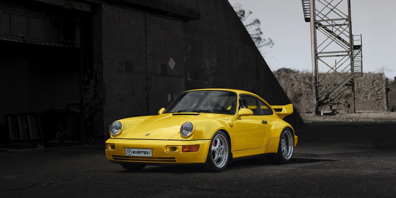 Everrati grows redefined and electrified Porsche portfolio with homage to the legendary 964 RSR