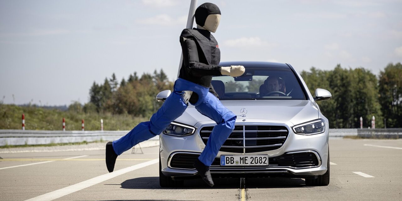 10 years and 10 million Mercedes-Benz vehicles with pedestrian emergency braking system