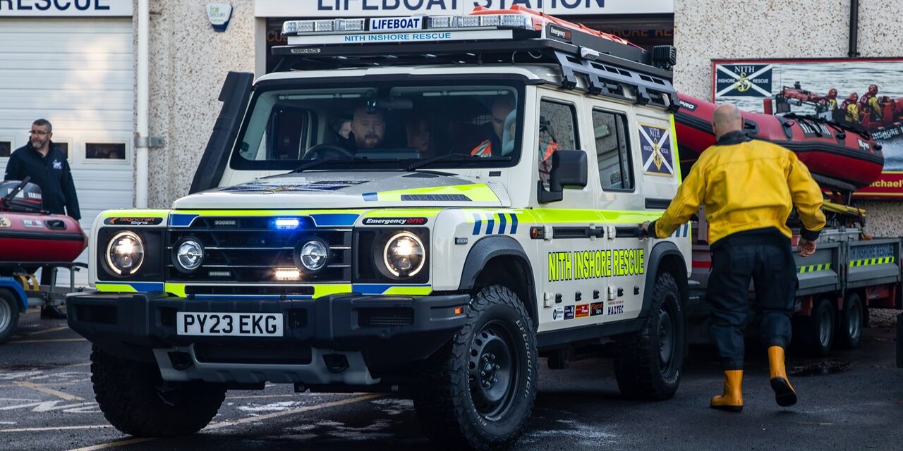 Nith Inshore Rescue selects INEOS Grenadier as new search and rescue vehicle