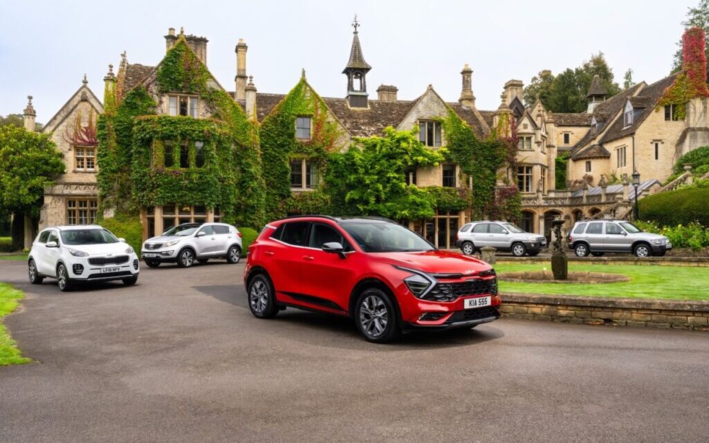 Kia Sportage turns 30 years old