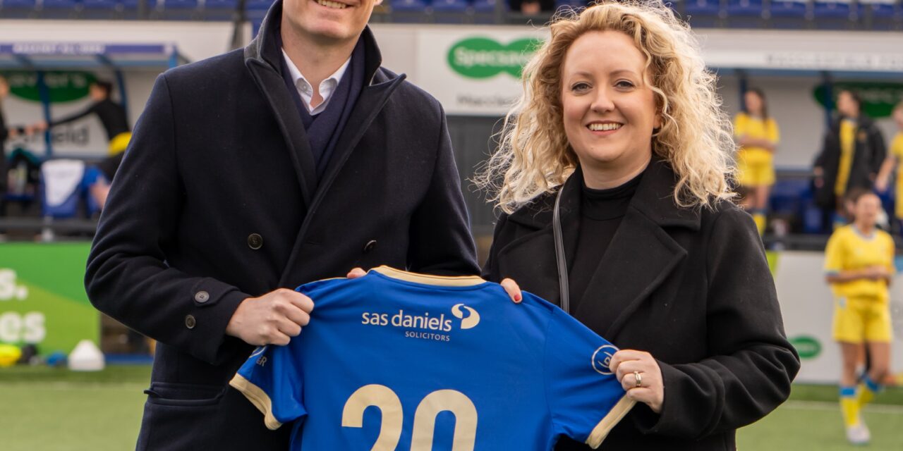 SAS Daniels Renews Sponsorship with Macclesfield FC