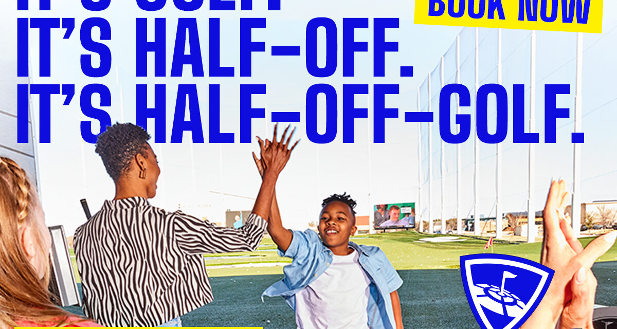 SUPER SAVINGS: 50% OFF ALL GAMEPLAY ACROSS UK TOPGOLF VENUES ON TUESDAYS