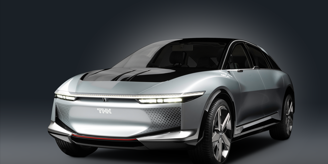 THK revealed advanced technology EV prototype at Japan Mobility Show