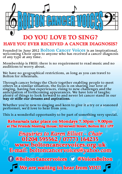 Choir Who Stand Up To Cancer