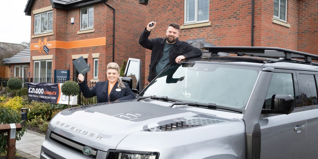 James revs into new home at Bellway’s Weaver Green