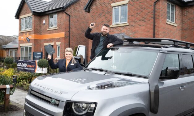 James revs into new home at Bellway’s Weaver Green
