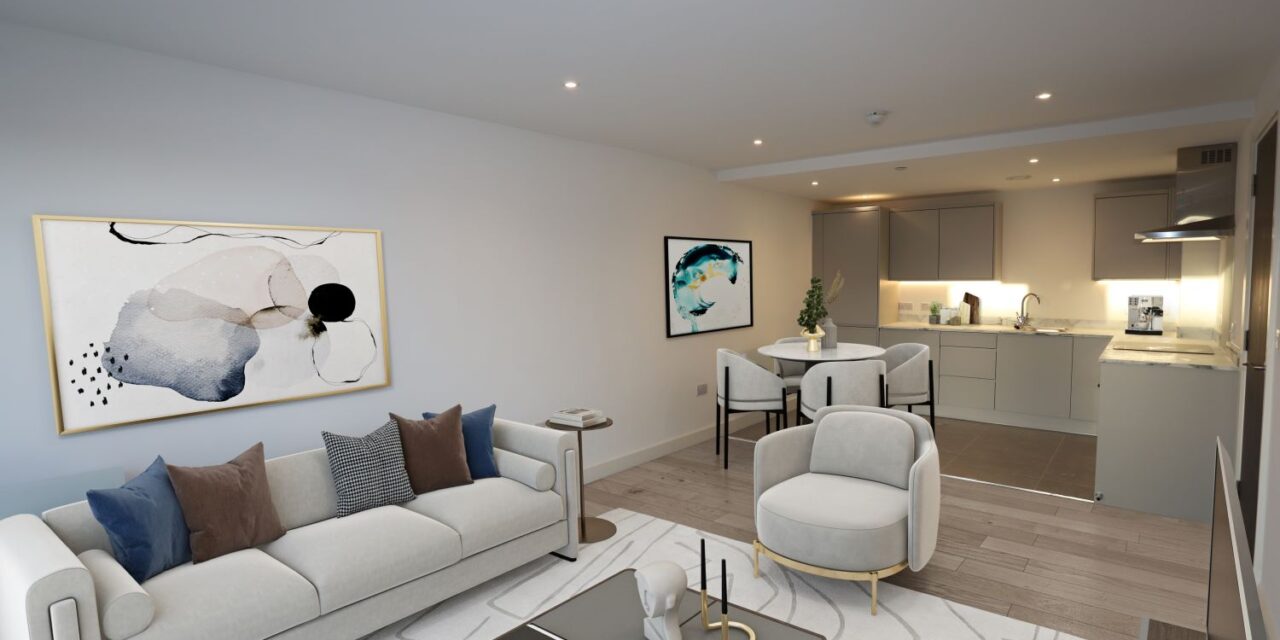 Altrincham apartments near completion