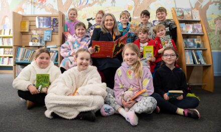Bellway donates cash for books to schools in Greasby, Wirral