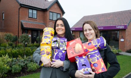 Ashberry Homes donates eggs to Bolton charity